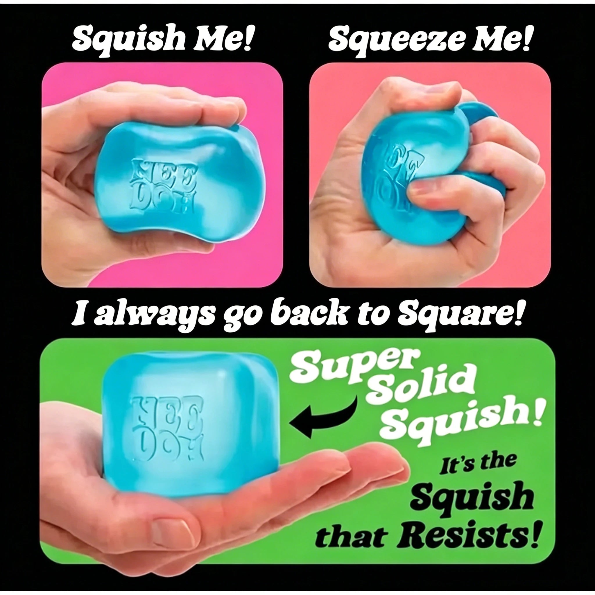 Schylling Nee Doh Jellyfish Fidget Toy – Stress Relieving Squishy Ball